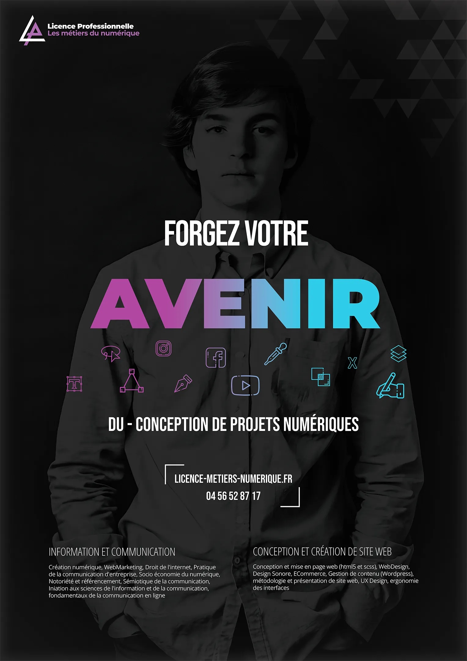 Affiche du Diplôme Universitaire