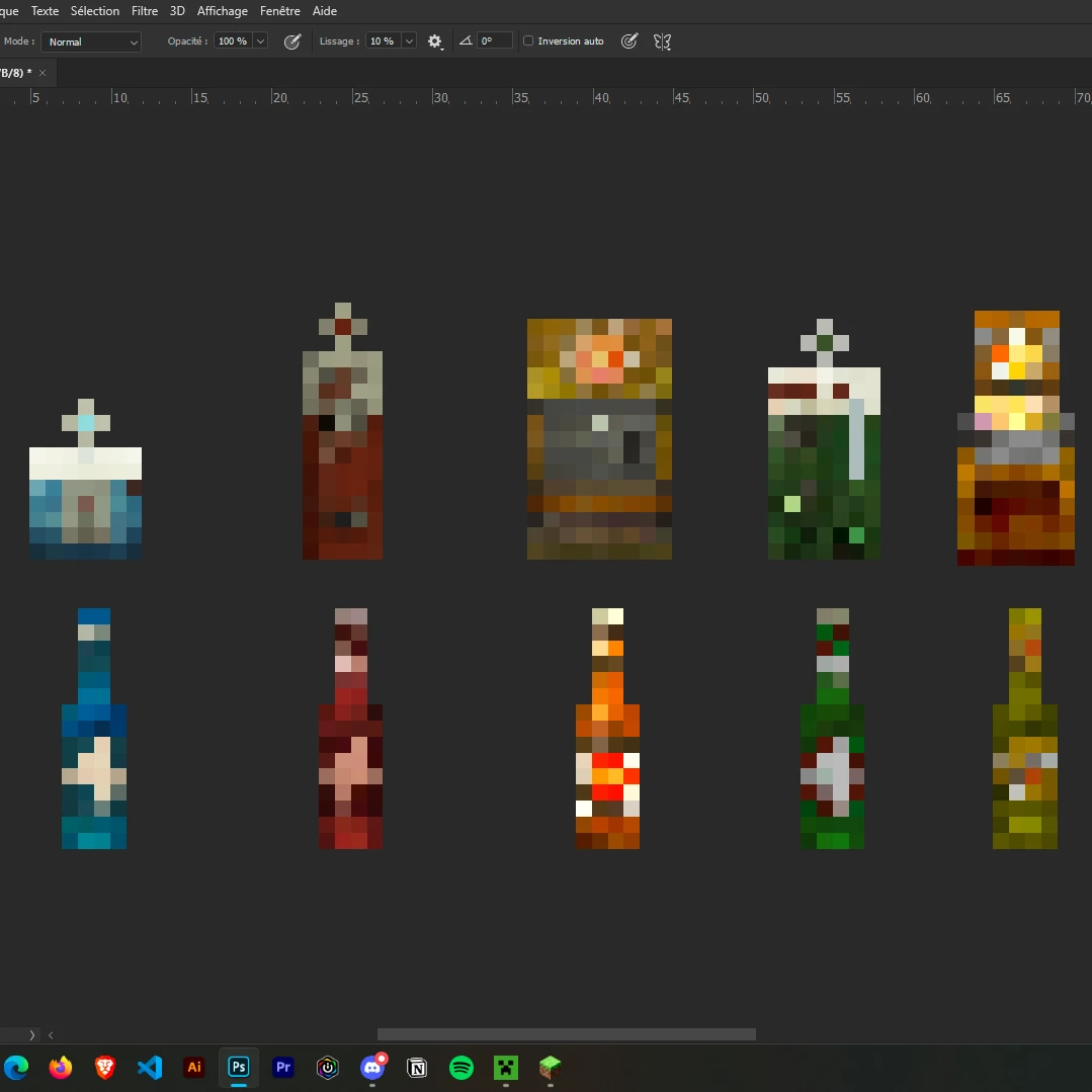 Texture des boissons à boire du mode Zombies de Call of Duty dans Minecraft