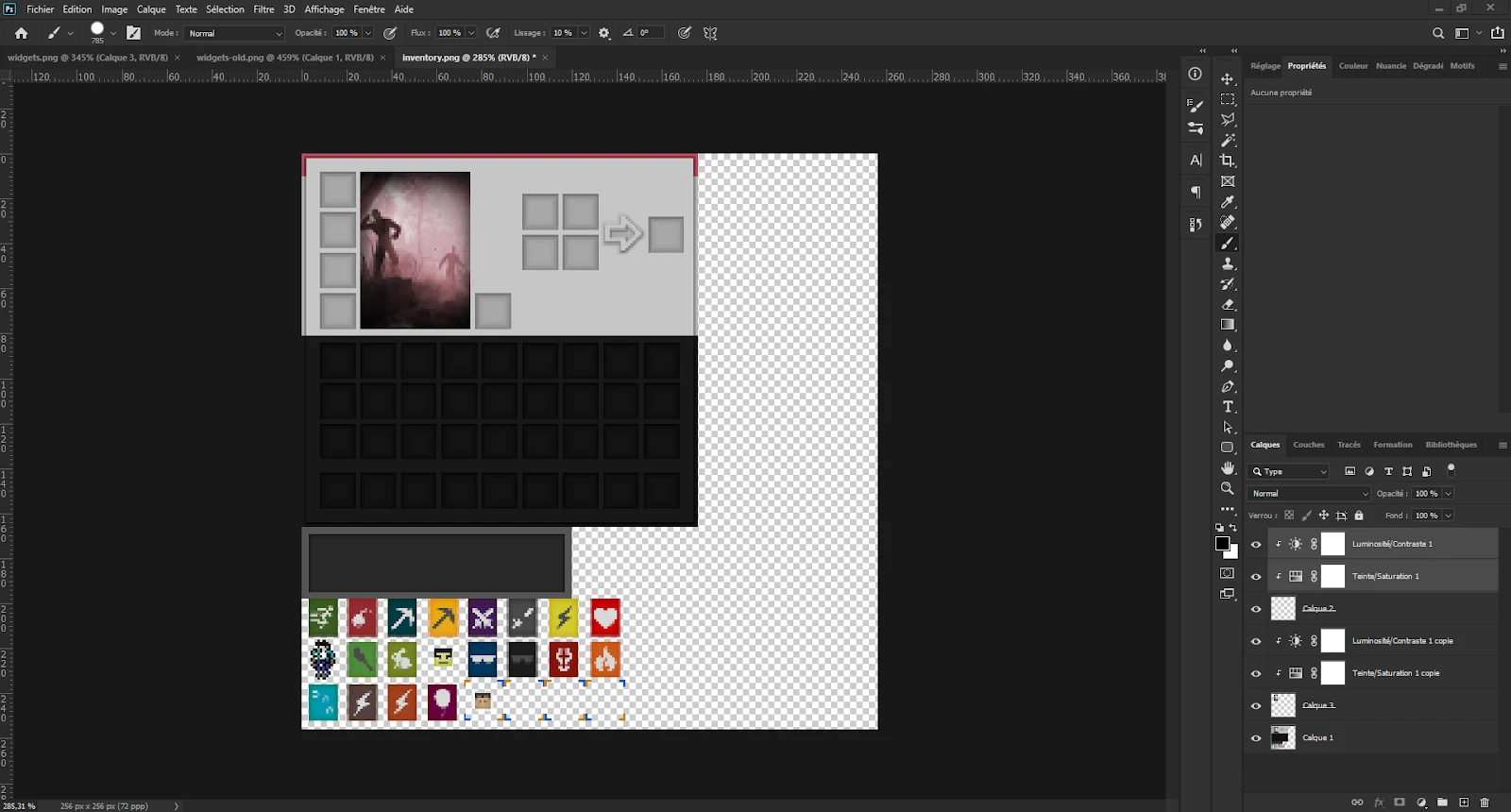 GUI customisé pour la carte Nuketown Zombies Minecraft