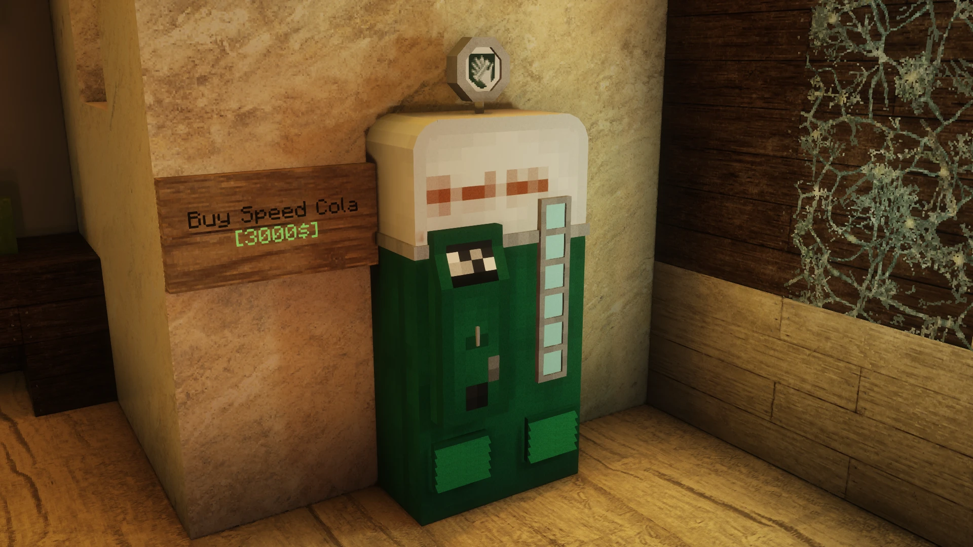 Machine de rechargement rapide modélisée en 3D intégrée dans Minecraft