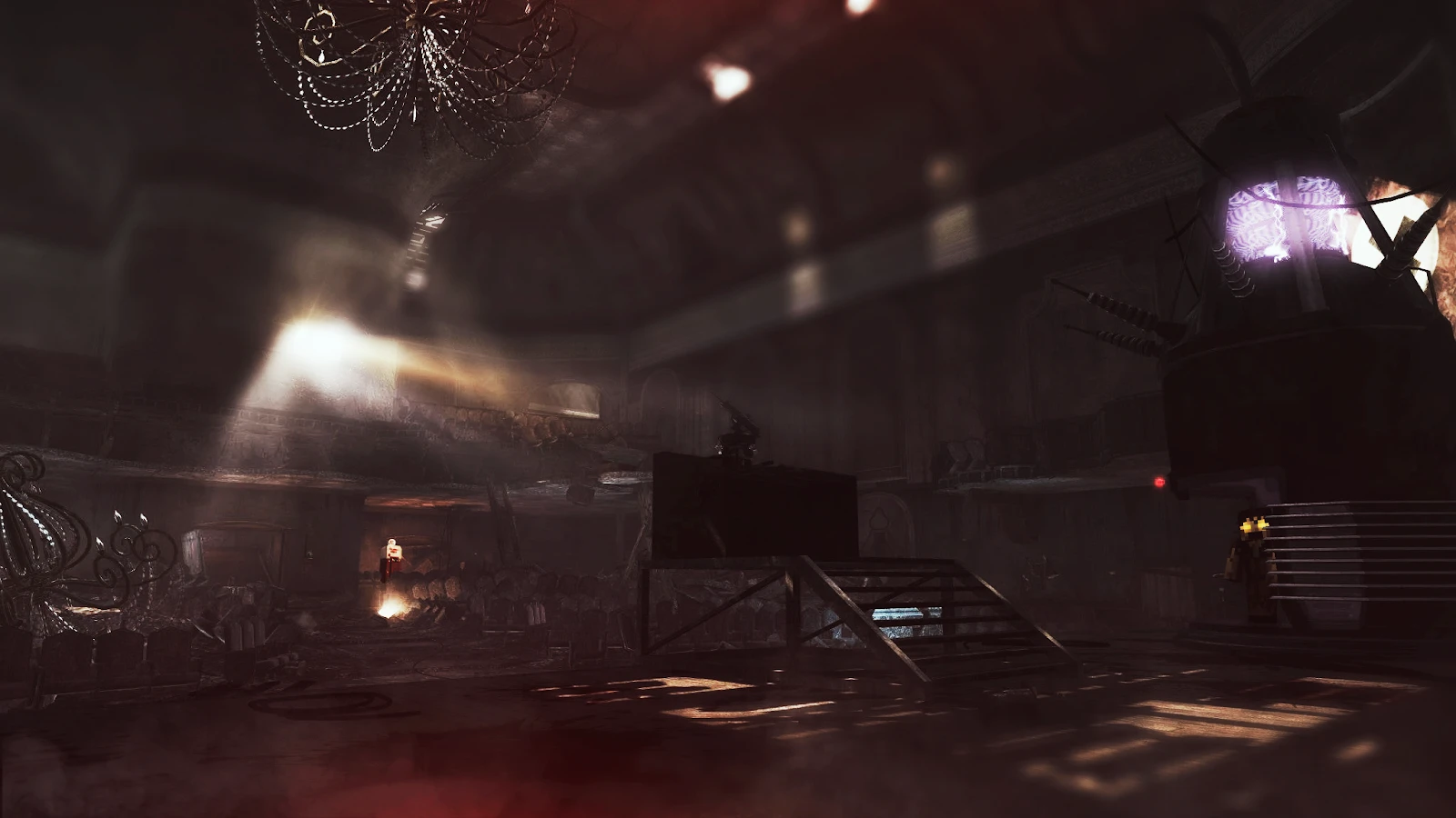 Image de fond customisée avec un thème de COD Zombies