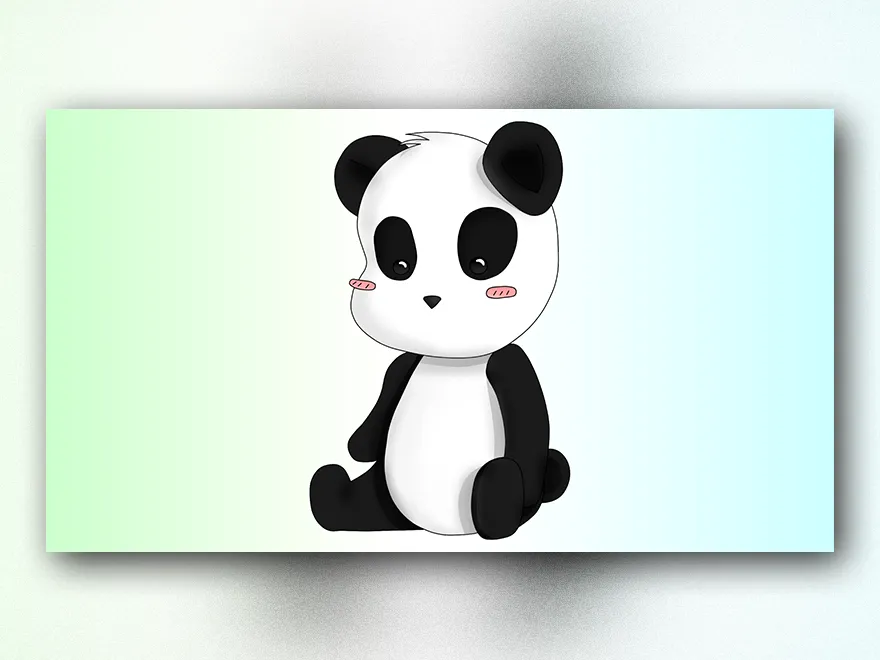 Image du projet Dessin d'un panda