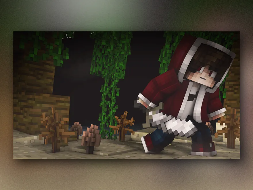 Image du projet Render 3D pour fond d'écran Minecraft - Pour SiowZi