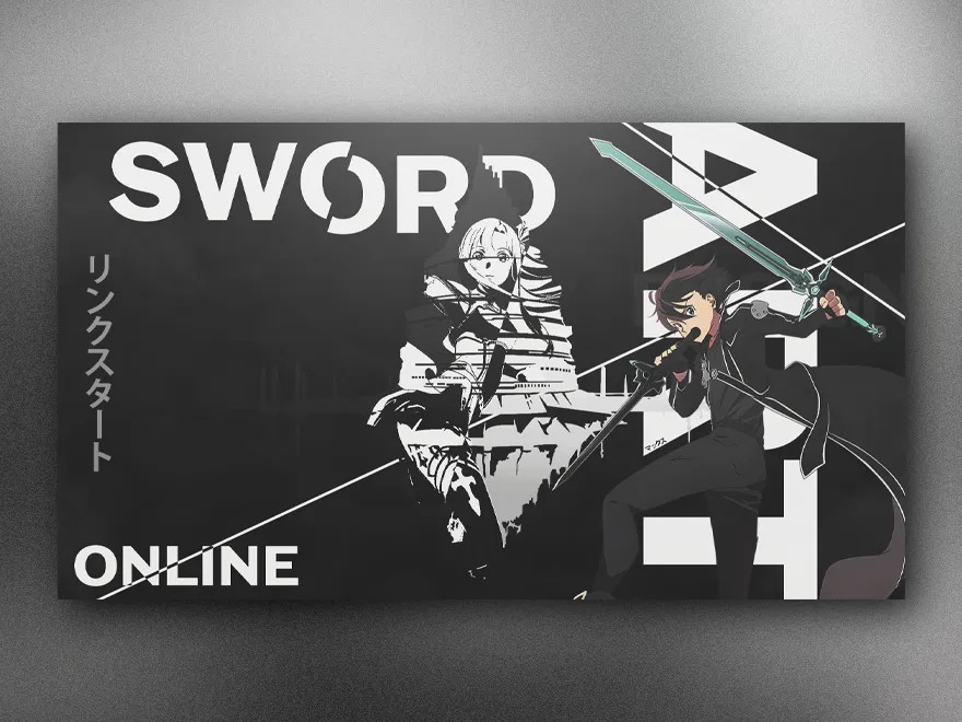 Image du projet Wallpaper - Sword Art Online Design